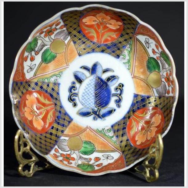 Antique Hand Painted Japanese Imari Porcelain Bowl-1. Asian & Chinese Furniture, Art, Antiques, Vintage Home Décor for sale at FEA Home
