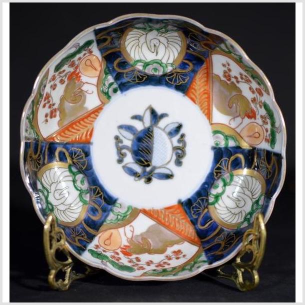 Antique Hand Painted Japanese Imari Porcelain Bowl-YN4566 / 2-1. Asian & Chinese Furniture, Art, Antiques, Vintage Home Décor for sale at FEA Home