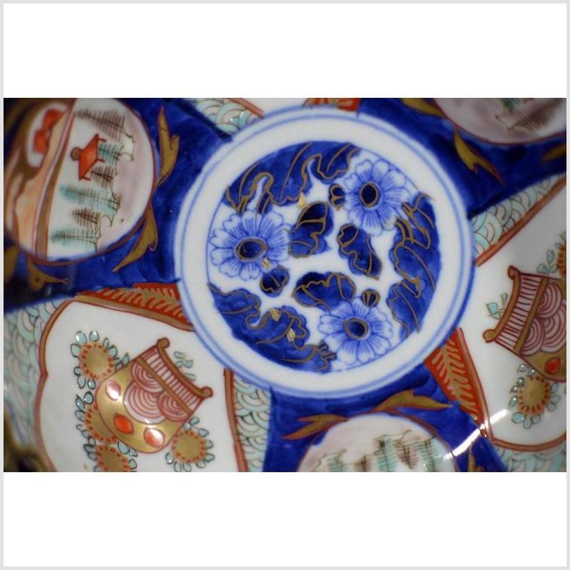 Antique Hand Painted Japanese Imari Porcelain Bowl-2. Asian & Chinese Furniture, Art, Antiques, Vintage Home Décor for sale at FEA Home