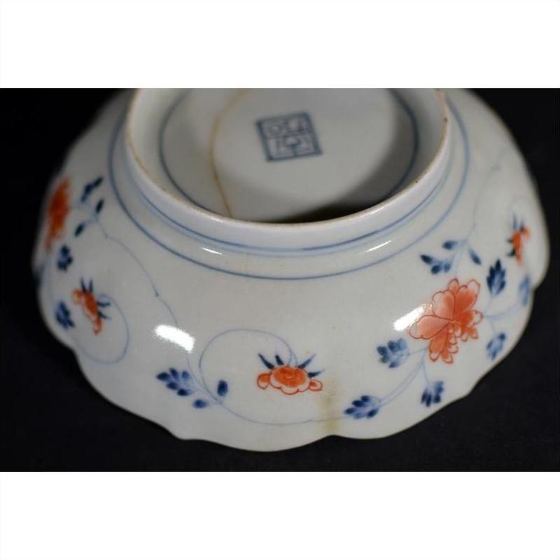 Set of 4 Antique Hand Painted Japanese Imari Porcelain Bowl-7. Asian &amp; Chinese Furniture, Art, Antiques, Vintage Home Décor for sale at FEA Home