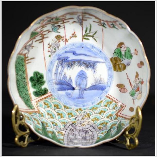 Antique Hand Painted Japanese Imari Porcelain Bowl-1. Asian & Chinese Furniture, Art, Antiques, Vintage Home Décor for sale at FEA Home