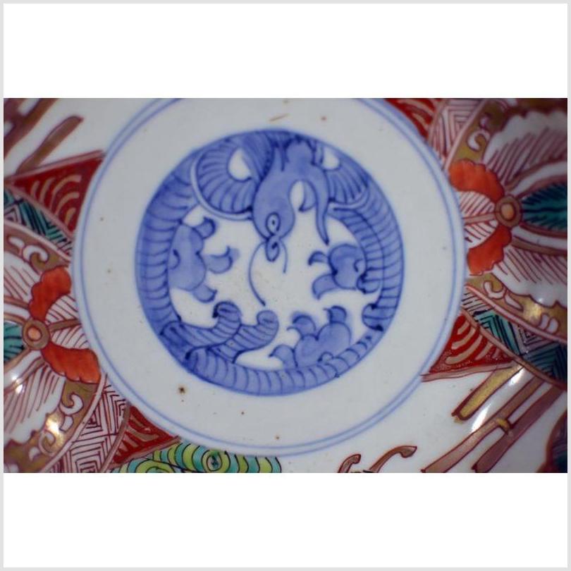 Antique Hand Painted Japanese Imari Porcelain Bowl-2. Asian & Chinese Furniture, Art, Antiques, Vintage Home Décor for sale at FEA Home