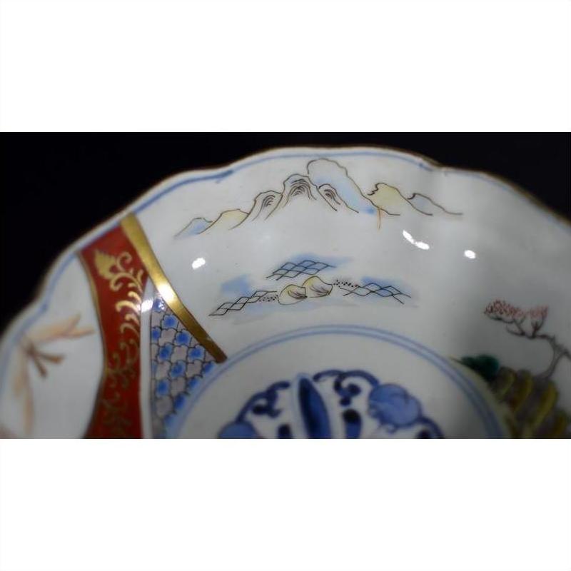 Set of 4 Antique Hand-Painted Imari Bowls-8. Asian &amp; Chinese Furniture, Art, Antiques, Vintage Home Décor for sale at FEA Home