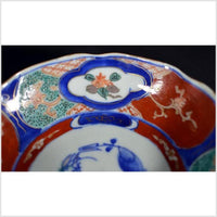 Set of 4 Antique Hand-Painted Imari Bowls