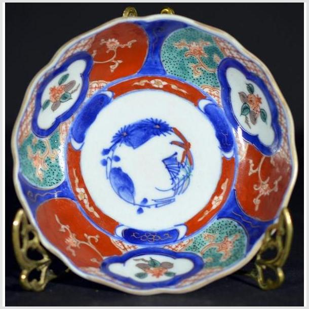 Set of 4 Antique Hand-Painted Imari Bowls-2. Asian & Chinese Furniture, Art, Antiques, Vintage Home Décor for sale at FEA Home