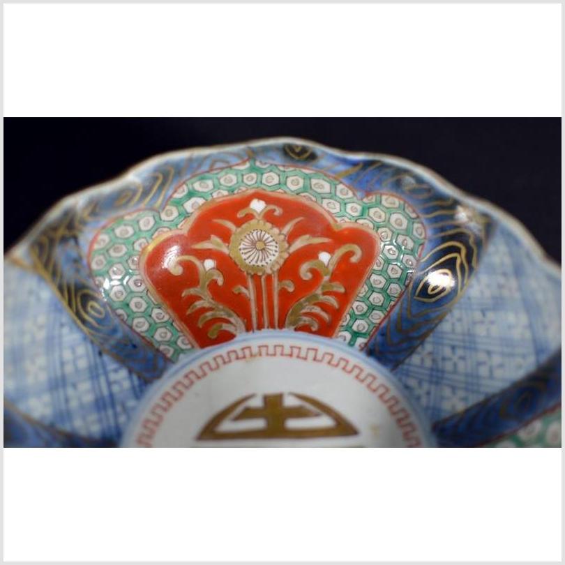 Antique Hand Painted Japanese Imari Porcelain Bowl-3. Asian &amp; Chinese Furniture, Art, Antiques, Vintage Home Décor for sale at FEA Home