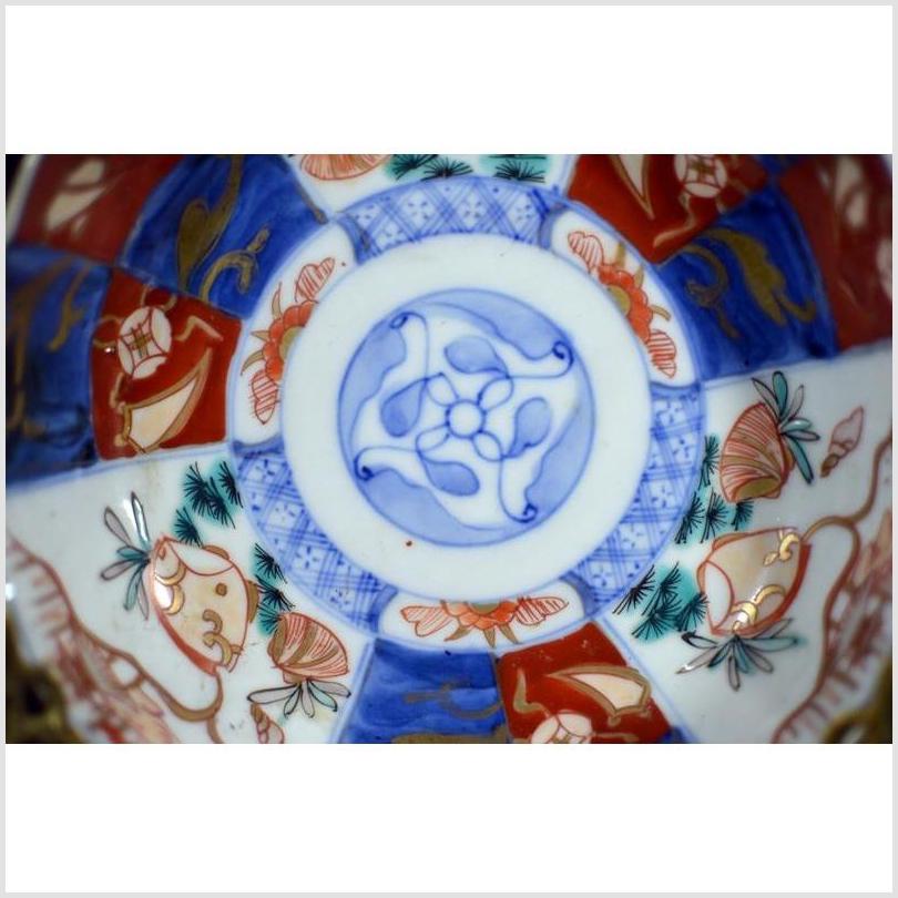 Antique Hand Painted Japanese Imari Porcelain Bowl-2. Asian & Chinese Furniture, Art, Antiques, Vintage Home Décor for sale at FEA Home