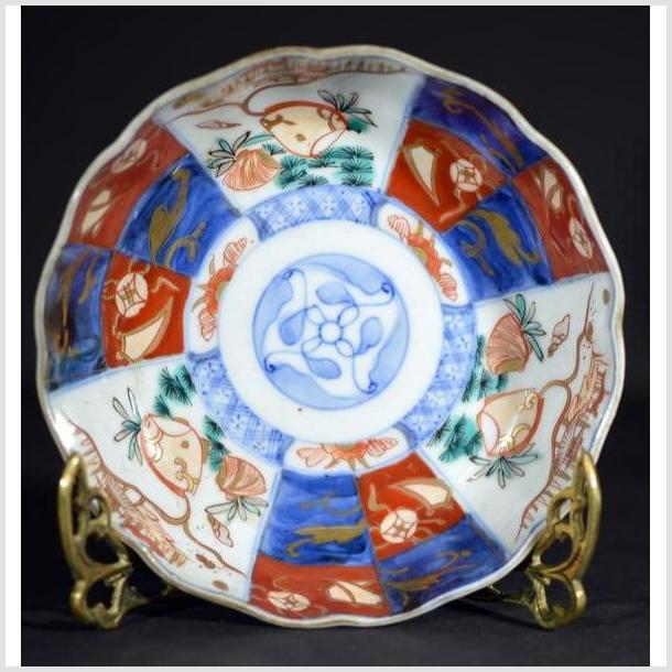 Antique Hand Painted Japanese Imari Porcelain Bowl-1. Asian & Chinese Furniture, Art, Antiques, Vintage Home Décor for sale at FEA Home
