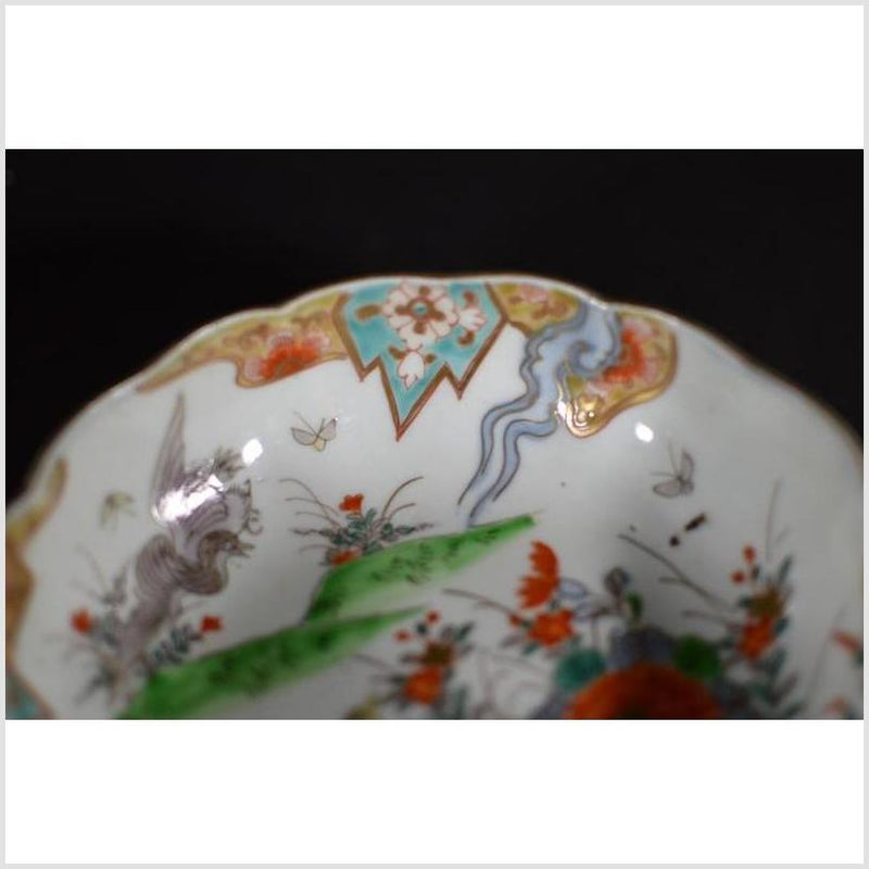 Antique Hand Painted Japanese Imari Porcelain Bowl-YN4581 / 4-3. Asian & Chinese Furniture, Art, Antiques, Vintage Home Décor for sale at FEA Home