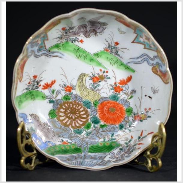Antique Hand Painted Japanese Imari Porcelain Bowl-YN4581 / 4-1. Asian & Chinese Furniture, Art, Antiques, Vintage Home Décor for sale at FEA Home