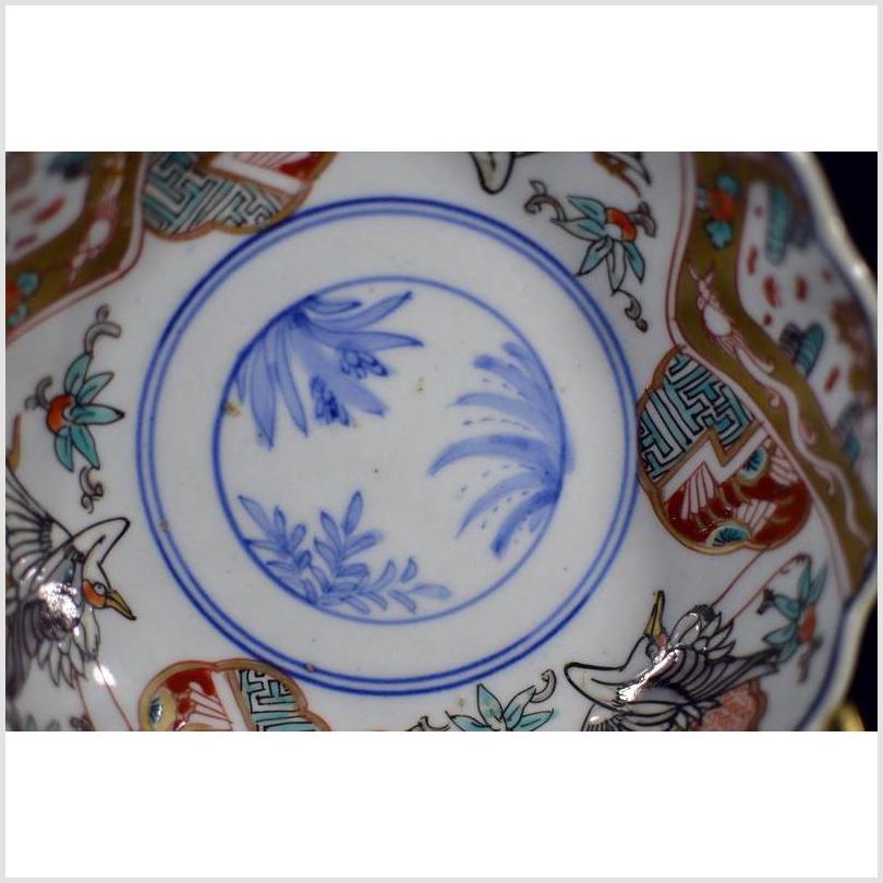 Antique Hand Painted Japanese Imari Porcelain Bowl-2. Asian & Chinese Furniture, Art, Antiques, Vintage Home Décor for sale at FEA Home