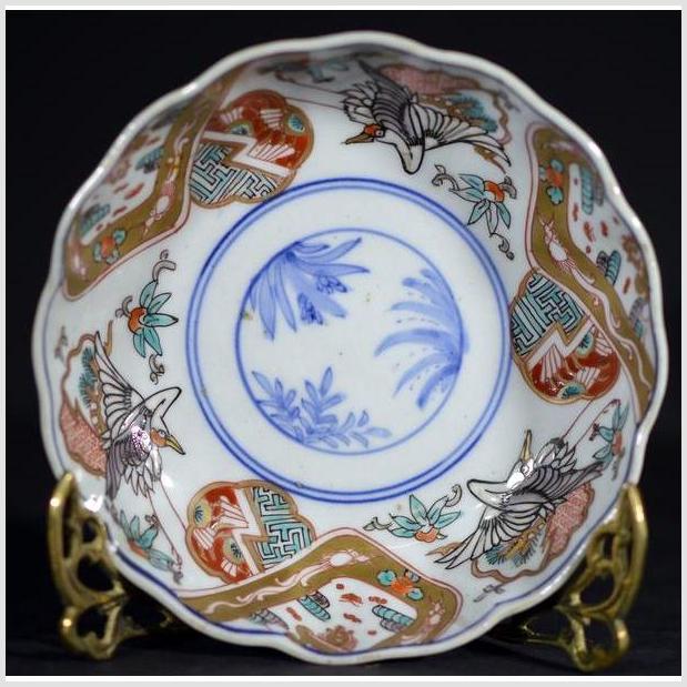 Antique Hand Painted Japanese Imari Porcelain Bowl-1. Asian & Chinese Furniture, Art, Antiques, Vintage Home Décor for sale at FEA Home