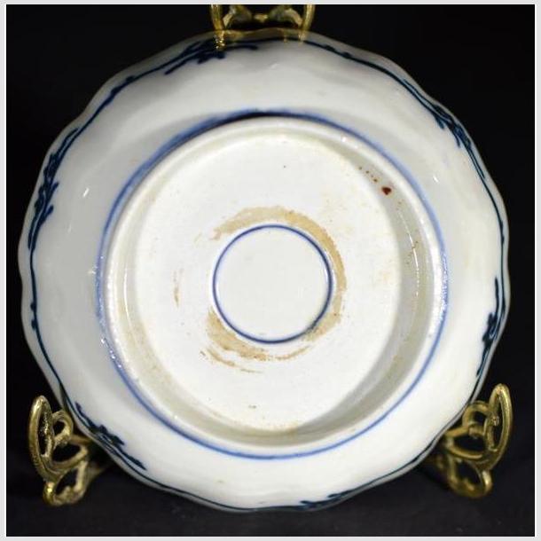 Antique Hand Painted Japanese Imari Porcelain Bowl 