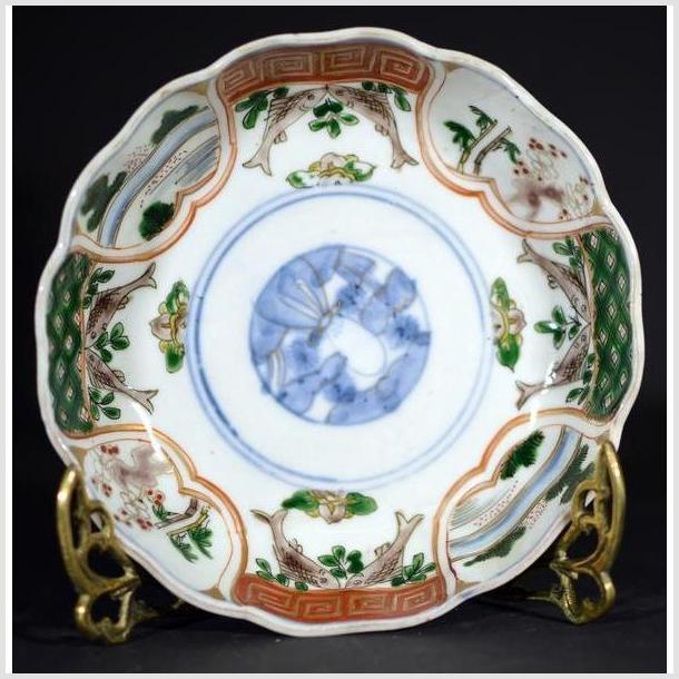 Antique Hand Painted Japanese Imari Porcelain Bowl-YN4594-1. Asian & Chinese Furniture, Art, Antiques, Vintage Home Décor for sale at FEA Home