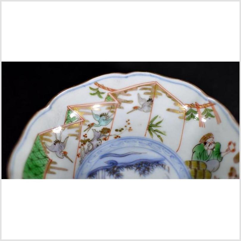 Antique Hand Painted Japanese Imari Porcelain Bowl-YN4595 / 4-3. Asian & Chinese Furniture, Art, Antiques, Vintage Home Décor for sale at FEA Home