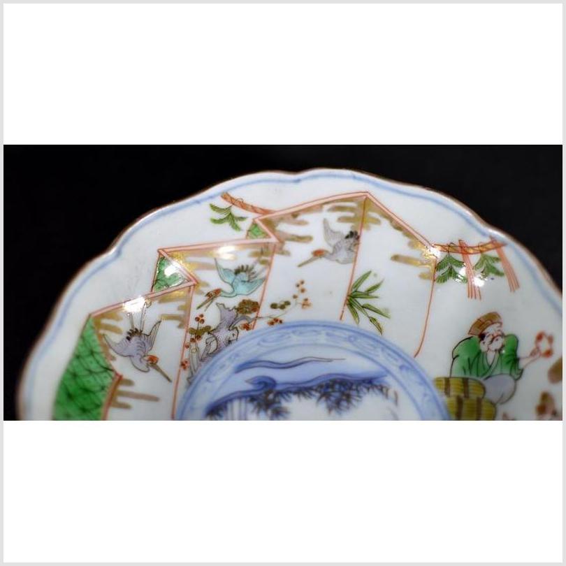 Antique Hand Painted Japanese Imari Porcelain Bowl-3. Asian &amp; Chinese Furniture, Art, Antiques, Vintage Home Décor for sale at FEA Home