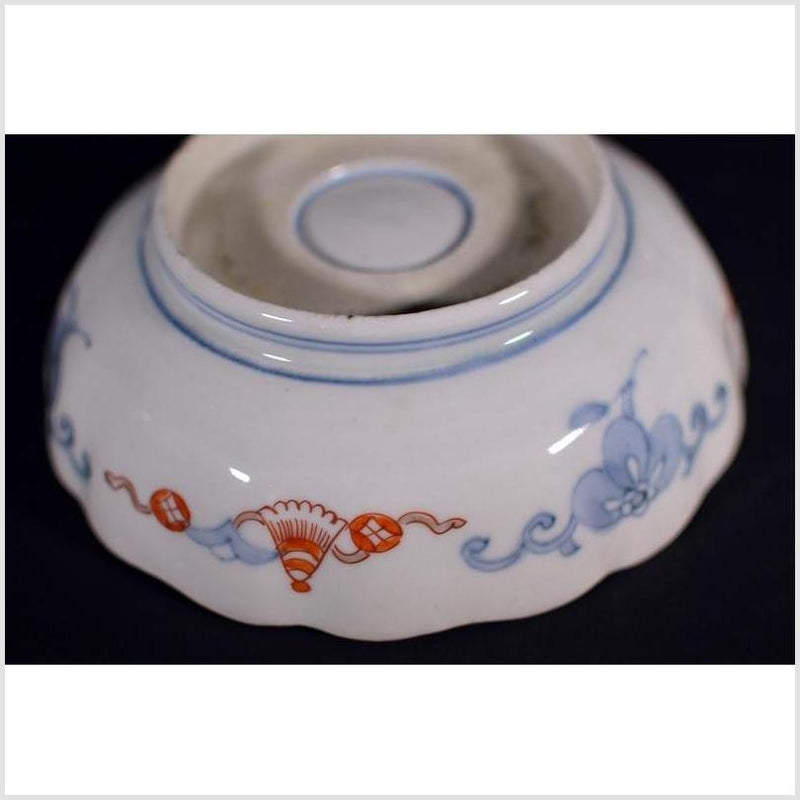 Antique Hand Painted Japanese Imari Porcelain Bowl  