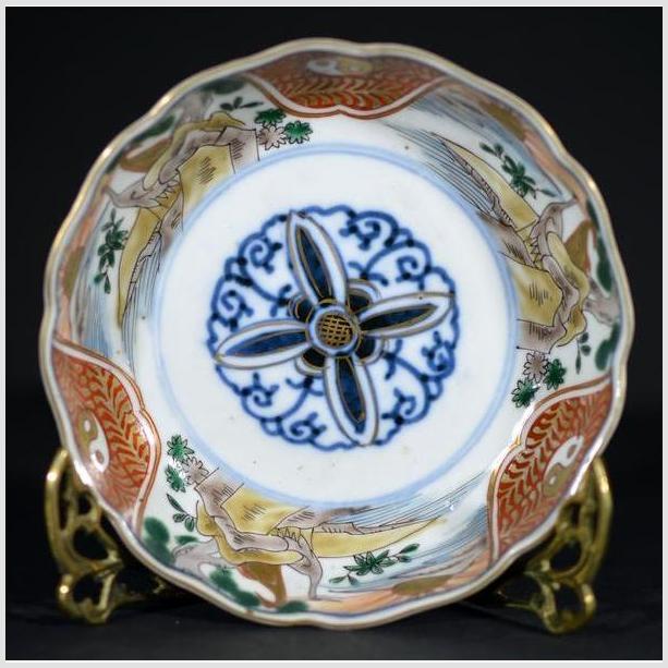 Antique Hand Painted Japanese Imari Porcelain Bowl-YN4602 / 12-1. Asian & Chinese Furniture, Art, Antiques, Vintage Home Décor for sale at FEA Home