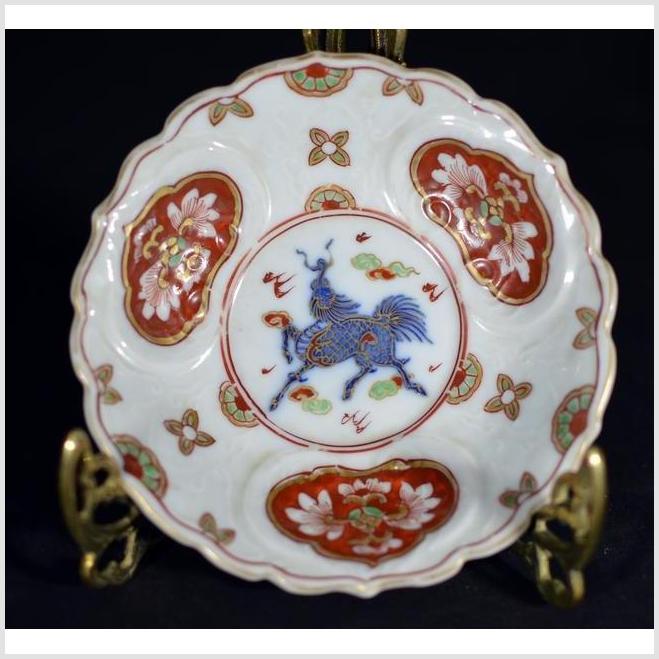 Antique Hand Painted Japanese Imari Porcelain Plate-1. Asian & Chinese Furniture, Art, Antiques, Vintage Home Décor for sale at FEA Home
