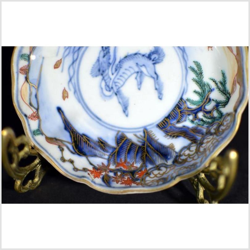 Antique Hand Painted Japanese Imari Porcelain Plate-YN4589 / 7-4. Asian & Chinese Furniture, Art, Antiques, Vintage Home Décor for sale at FEA Home