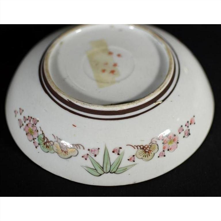 Antique Hand Painted Japanese Kutani Porcelain Bowl-6. Asian &amp; Chinese Furniture, Art, Antiques, Vintage Home Décor for sale at FEA Home
