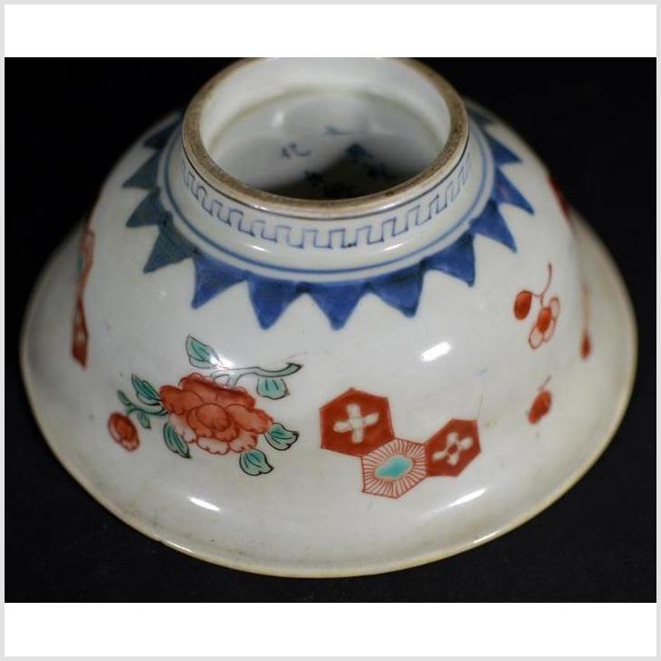 Antique Hand Painted Japanese Porcelain Bowl-10. Asian &amp; Chinese Furniture, Art, Antiques, Vintage Home Décor for sale at FEA Home