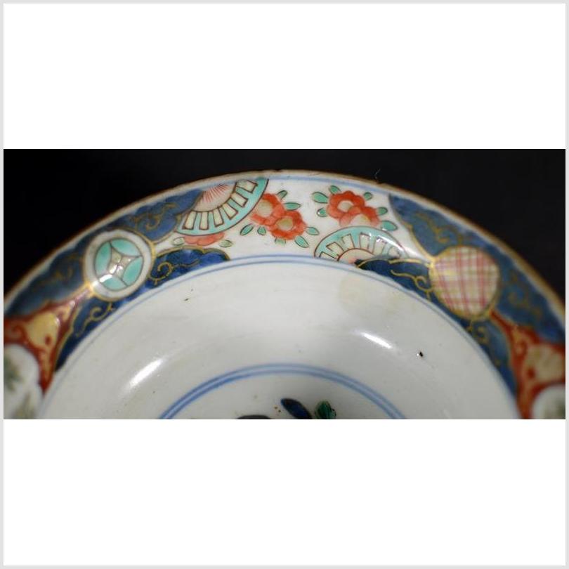 Antique Hand Painted Japanese Porcelain Bowl-5. Asian &amp; Chinese Furniture, Art, Antiques, Vintage Home Décor for sale at FEA Home