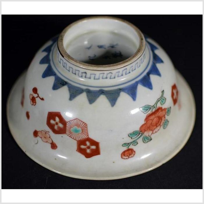 Antique Hand Painted Japanese Porcelain Bowl-9. Asian &amp; Chinese Furniture, Art, Antiques, Vintage Home Décor for sale at FEA Home