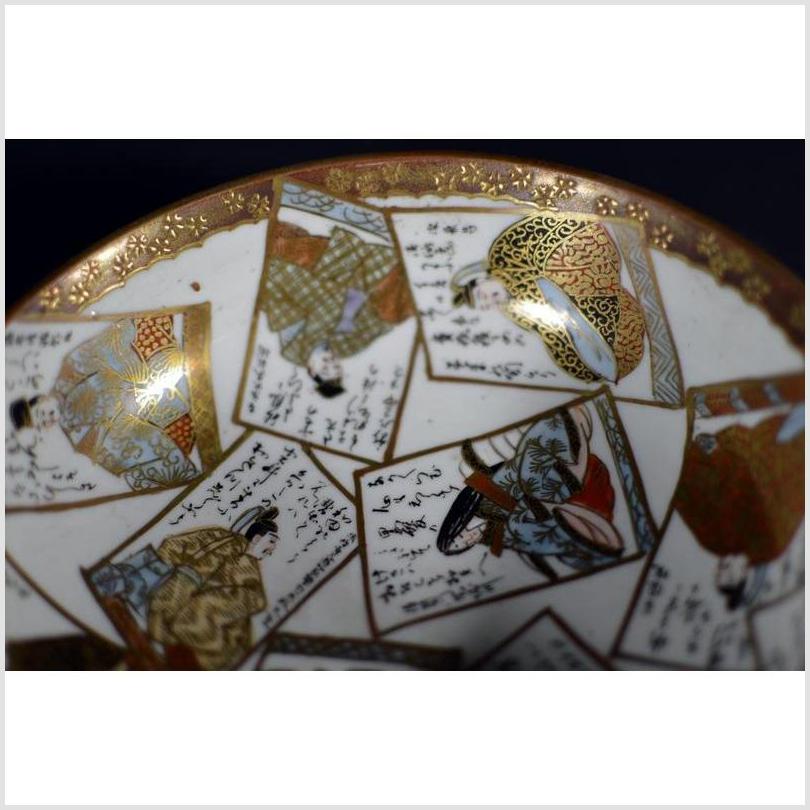 Antique Hand Painted Japanese Porcelain Plate-5. Asian &amp; Chinese Furniture, Art, Antiques, Vintage Home Décor for sale at FEA Home