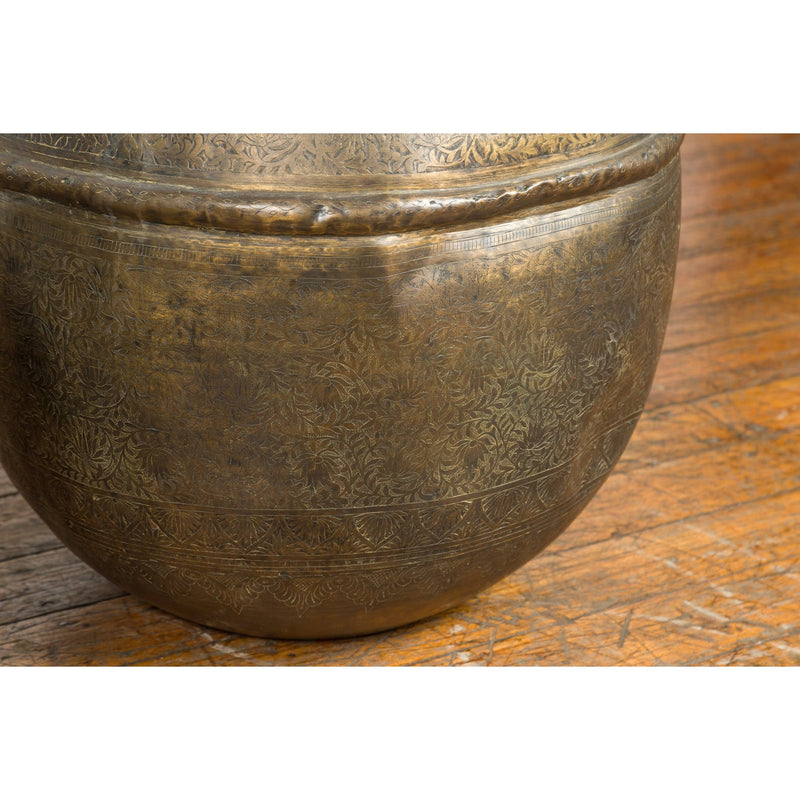 Indian Brass Water Vessels, Sold Each-YN7667 A-B-C-10. Asian & Chinese Furniture, Art, Antiques, Vintage Home Décor for sale at FEA Home