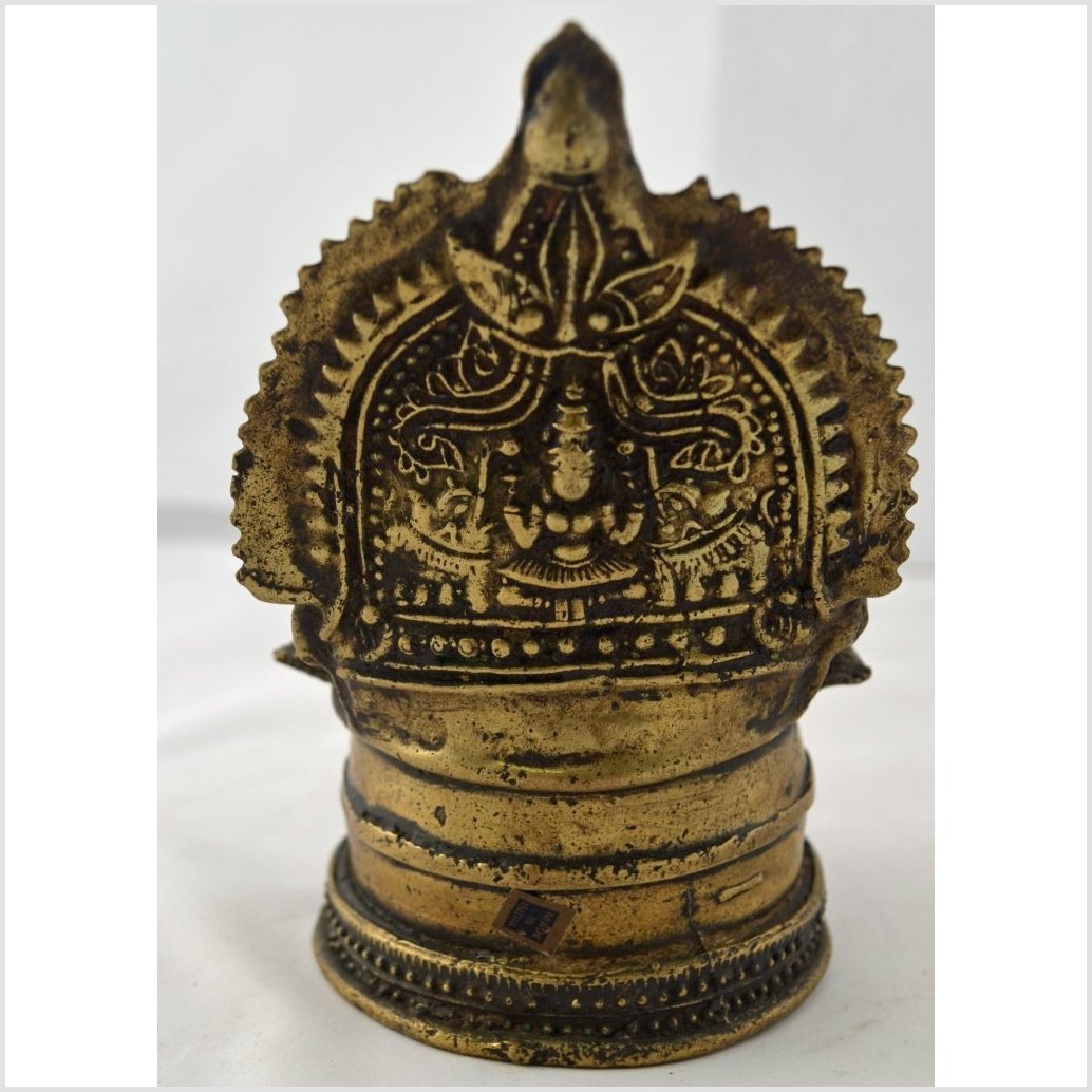 Antique Indian Brass Oil Lamp-1. Asian & Chinese Furniture, Art, Antiques, Vintage Home Décor for sale at FEA Home