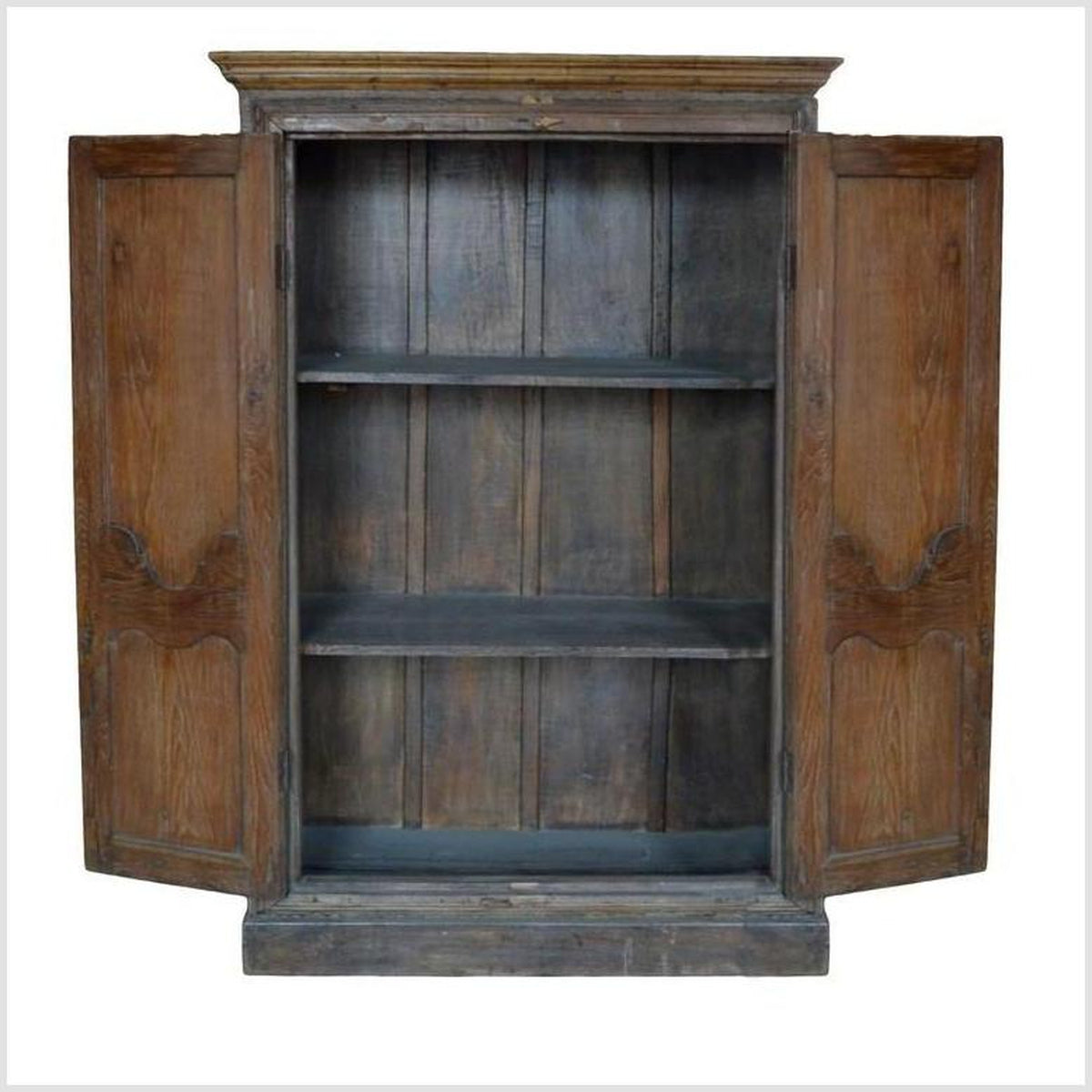 Antique Indian Cabinet With Carved Doors-2. Asian & Chinese Furniture, Art, Antiques, Vintage Home Décor for sale at FEA Home