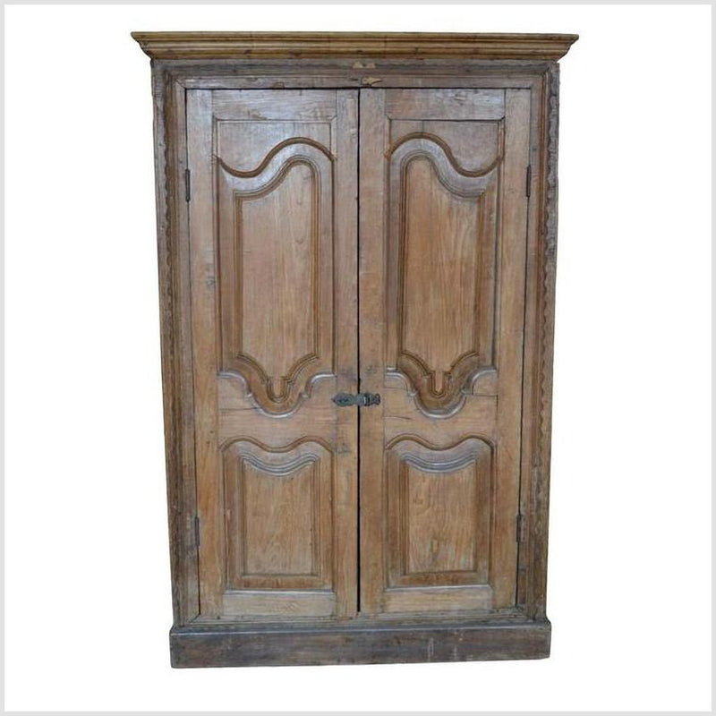 Antique Indian Cabinet With Carved Doors- Asian Antiques, Vintage Home Decor & Chinese Furniture - FEA Home