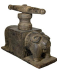 Antique Indian Hand Carved Wood Juicer-3. Asian & Chinese Furniture, Art, Antiques, Vintage Home Décor for sale at FEA Home