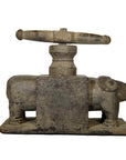 Antique Indian Hand Carved Wood Juicer-4. Asian & Chinese Furniture, Art, Antiques, Vintage Home Décor for sale at FEA Home