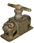 Antique Indian Hand Carved Wood Juicer-1. Asian & Chinese Furniture, Art, Antiques, Vintage Home Décor for sale at FEA Home