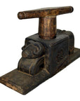 Antique Indian Hand Carved Juicer-4. Asian & Chinese Furniture, Art, Antiques, Vintage Home Décor for sale at FEA Home