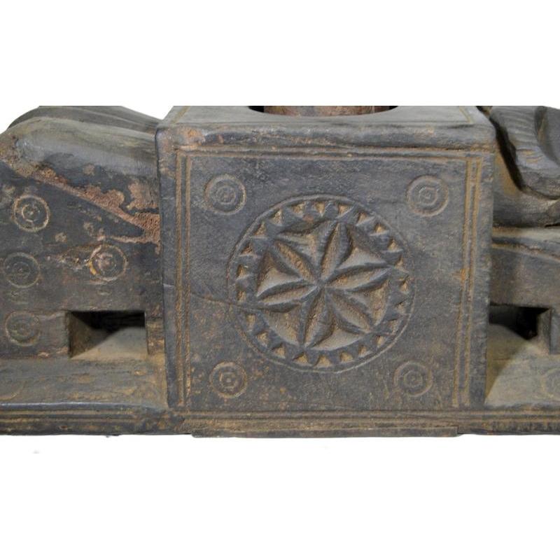 Antique Indian Hand Carved Juicer-7. Asian &amp; Chinese Furniture, Art, Antiques, Vintage Home Décor for sale at FEA Home