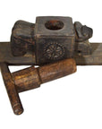 Antique Indian Hand Carved Juicer-9. Asian & Chinese Furniture, Art, Antiques, Vintage Home Décor for sale at FEA Home