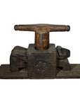 Antique Indian Hand Carved Juicer-1. Asian & Chinese Furniture, Art, Antiques, Vintage Home Décor for sale at FEA Home