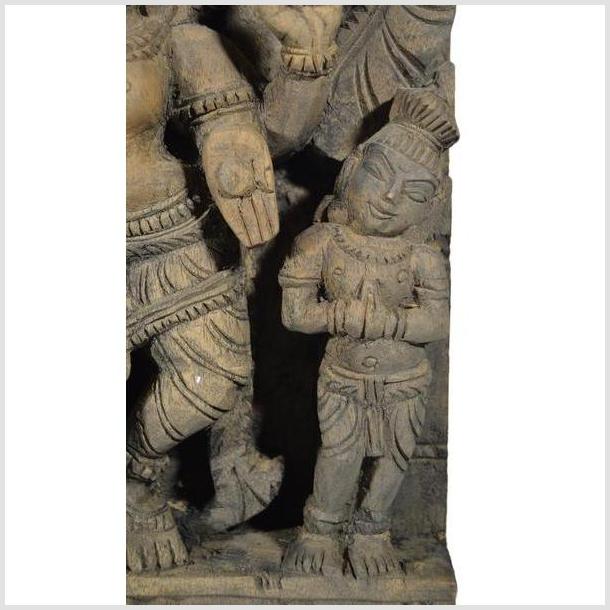 Antique Indian Hand Carved Sheesham Temple Decoration-2. Asian & Chinese Furniture, Art, Antiques, Vintage Home Décor for sale at FEA Home