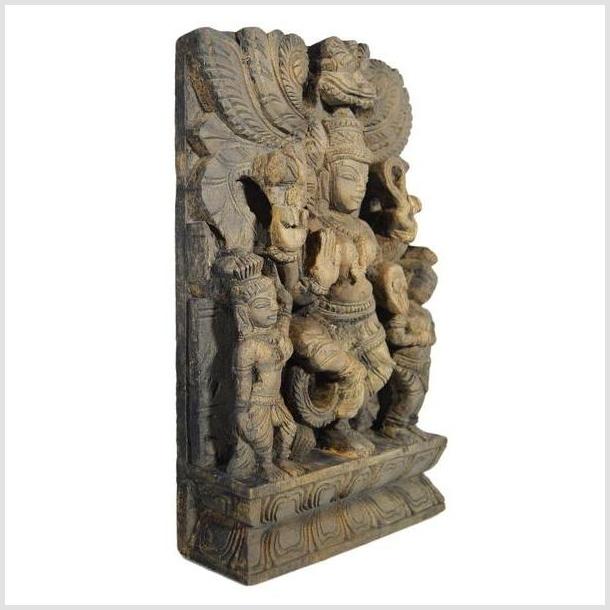 Antique Indian Hand Carved Sheesham Temple Decoration-6. Asian &amp; Chinese Furniture, Art, Antiques, Vintage Home Décor for sale at FEA Home
