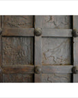 Antique Indian Hand Carved Temple Doors-5. Asian & Chinese Furniture, Art, Antiques, Vintage Home Décor for sale at FEA Home