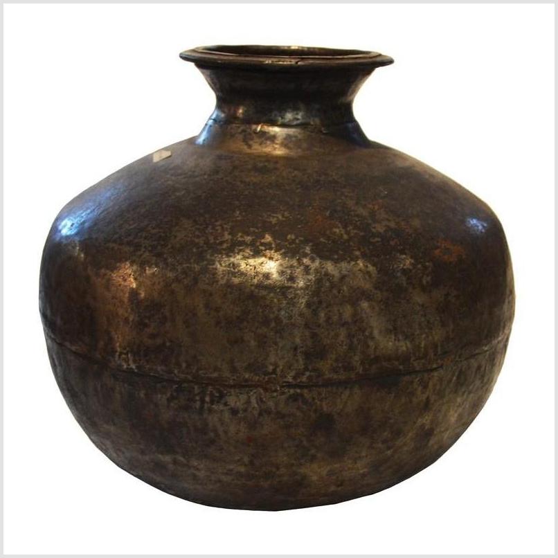 Antique Indian Hand Tooled Jug-4. Asian &amp; Chinese Furniture, Art, Antiques, Vintage Home Décor for sale at FEA Home