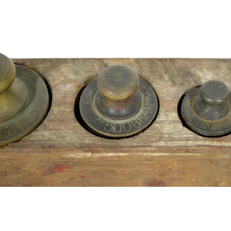 Set of Antique Indian Metal Weights-2. Asian & Chinese Furniture, Art, Antiques, Vintage Home Décor for sale at FEA Home