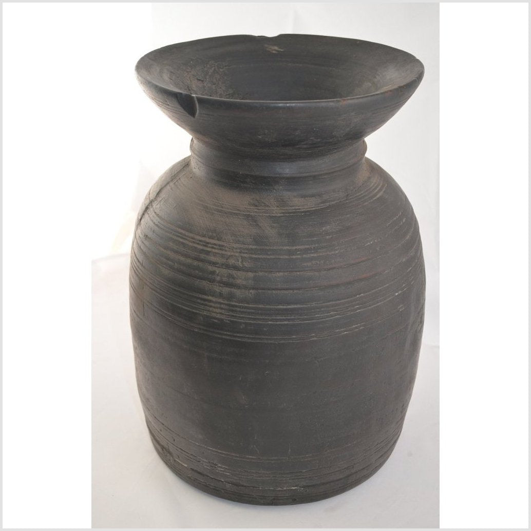 Antique Indian Milk Storage Container (Vase)-1. Asian & Chinese Furniture, Art, Antiques, Vintage Home Décor for sale at FEA Home
