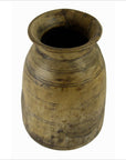 Antique Indian Milk Storage Container (Vase)-2. Asian & Chinese Furniture, Art, Antiques, Vintage Home Décor for sale at FEA Home
