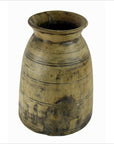 Antique Indian Milk Storage Container (Vase)-5. Asian & Chinese Furniture, Art, Antiques, Vintage Home Décor for sale at FEA Home
