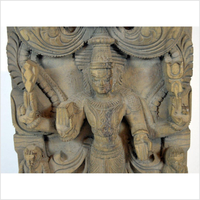 Antique Sheesham Indian Wood Carving-YN3210-5. Asian & Chinese Furniture, Art, Antiques, Vintage Home Décor for sale at FEA Home