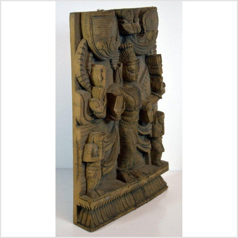 Antique Sheesham Indian Wood Carving-YN3210-7. Asian & Chinese Furniture, Art, Antiques, Vintage Home Décor for sale at FEA Home